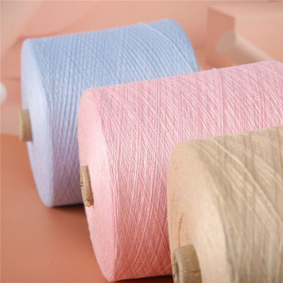 Washable Lightweight Spun Dyed Yarn , Moistureproof Handspun Cotton Yarn