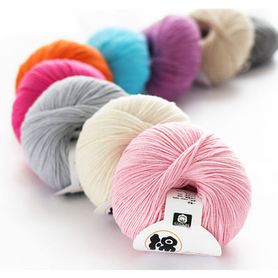 Anti Pilling Twisted Cotton Yarn Practical Moistureproof For Baby Sweater